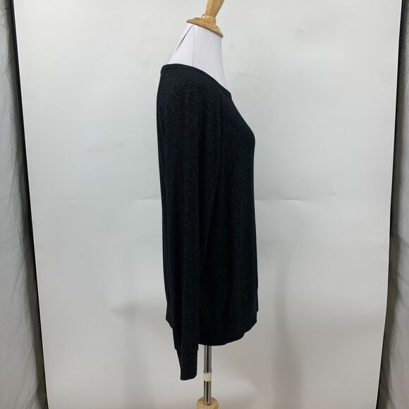 Buffalo David Bitton Slouchy Sweater Womens S Small Coal Black Viscose Blend - Picture 5 of 13
